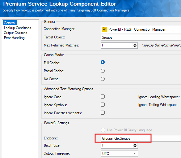 PSL - get WorkspaceID general page